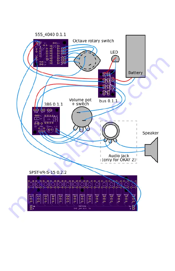 OSKITONE OKAY 2 Synth Assembly Manual Download Page 15