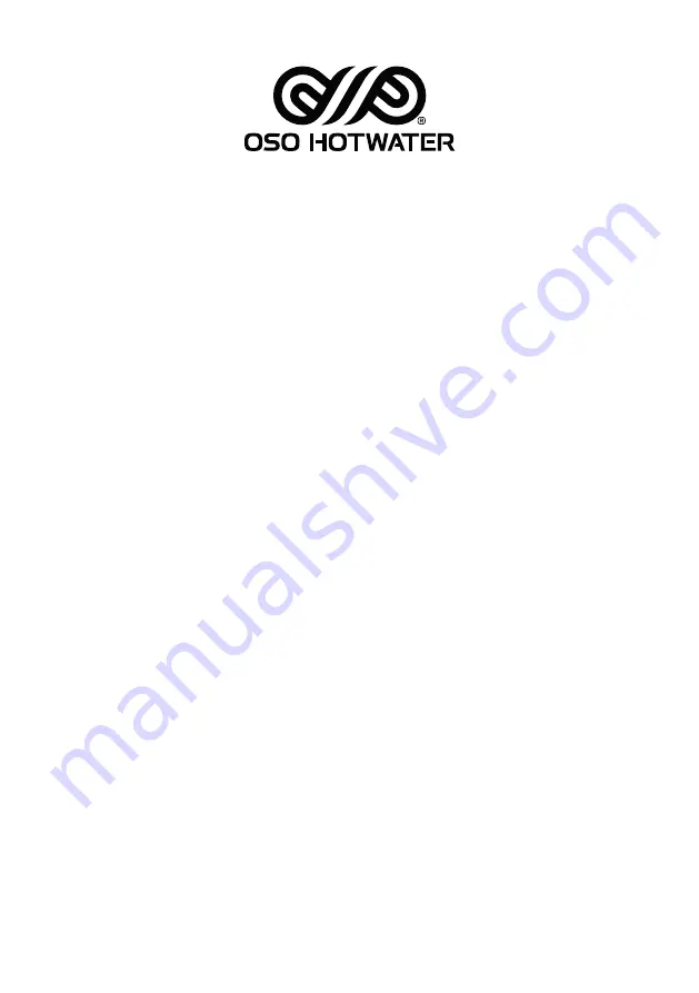 OSO HOTWATER 800 1253 User Manual Download Page 12