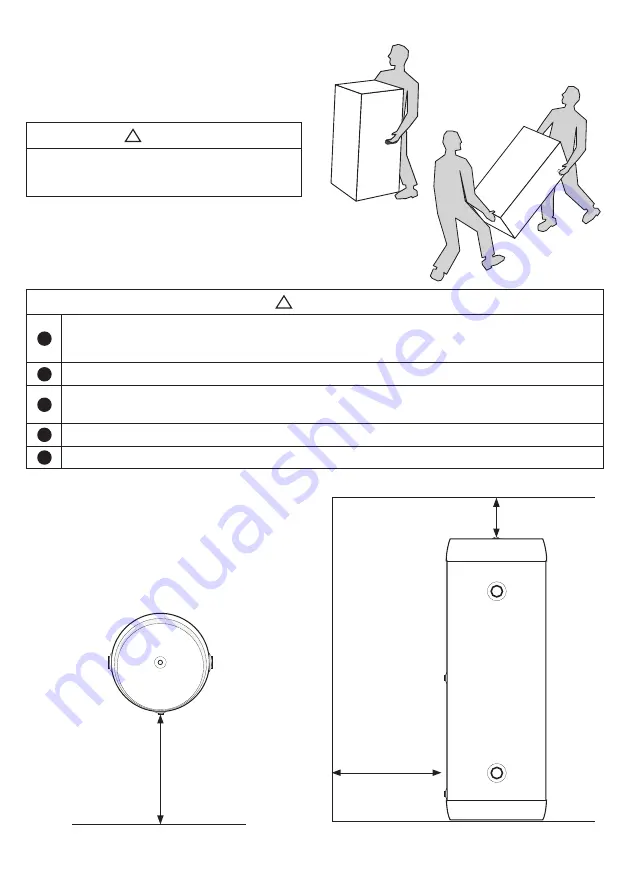 OSO HOTWATER 800 1352 Installation Manual Download Page 7