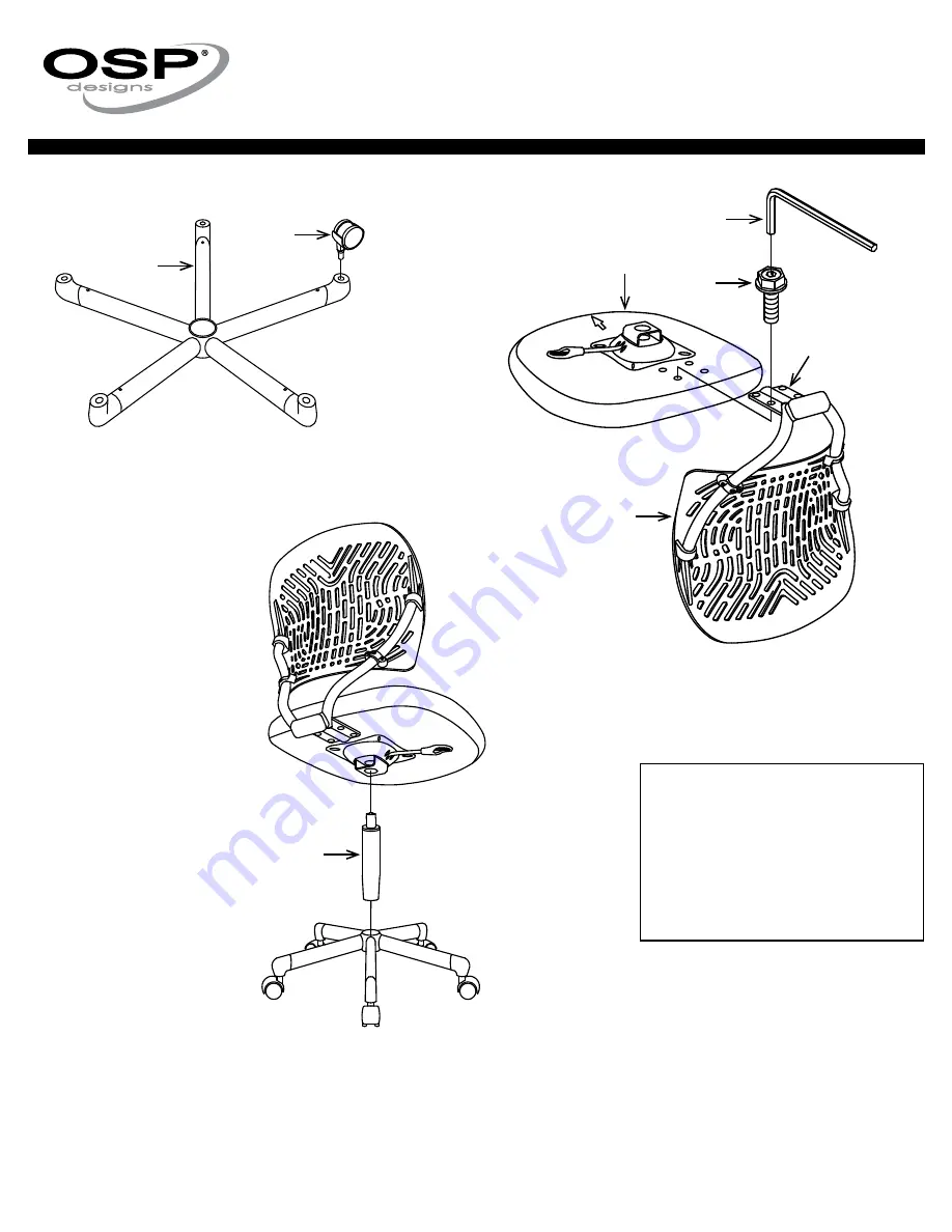 OSP Designs 166006 Скачать руководство пользователя страница 2