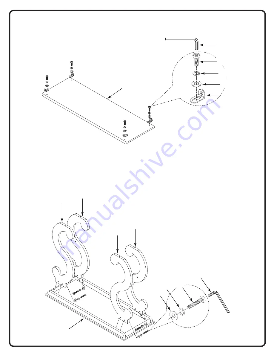 OSP Designs ASHLAND ASHCSL Assembly Instructions Download Page 4