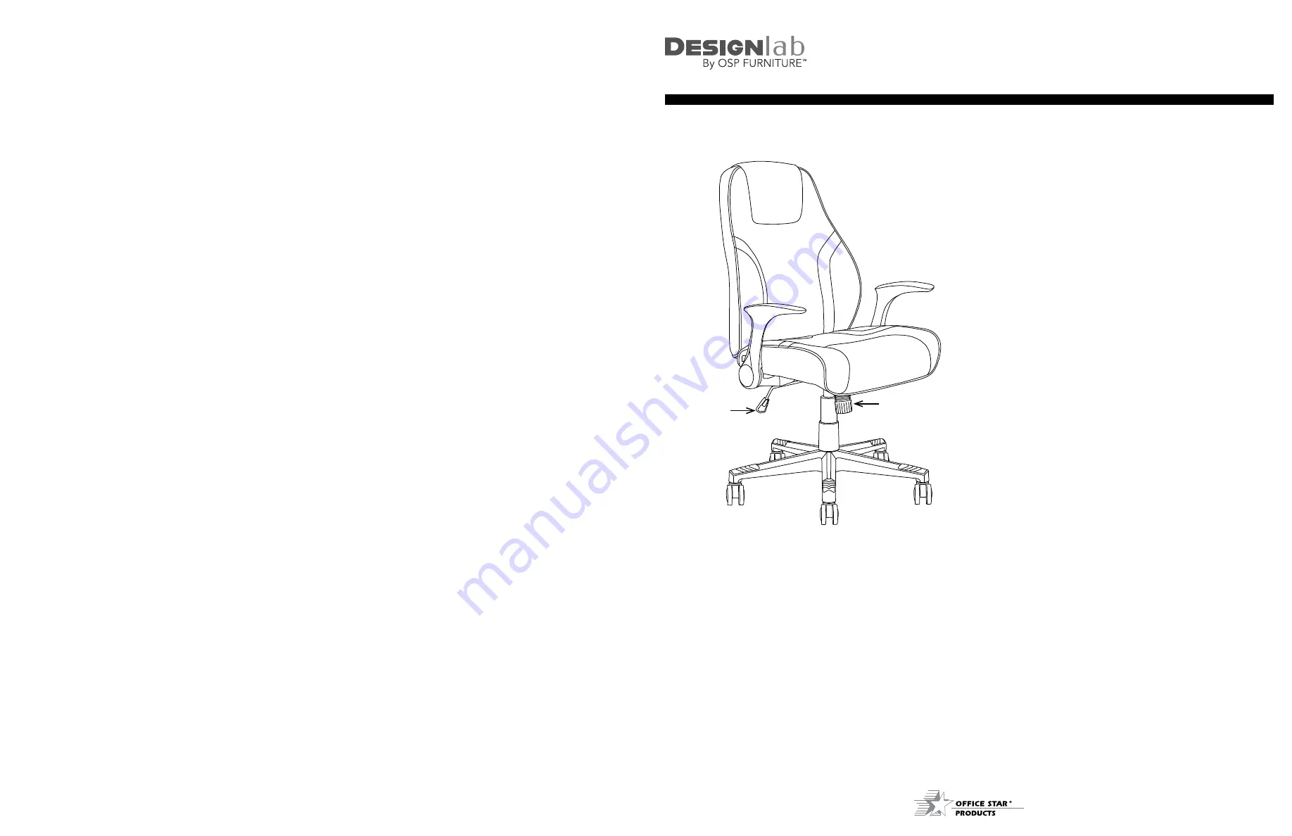 OSP furniture Designlab INP25 Operating Instructions Download Page 1