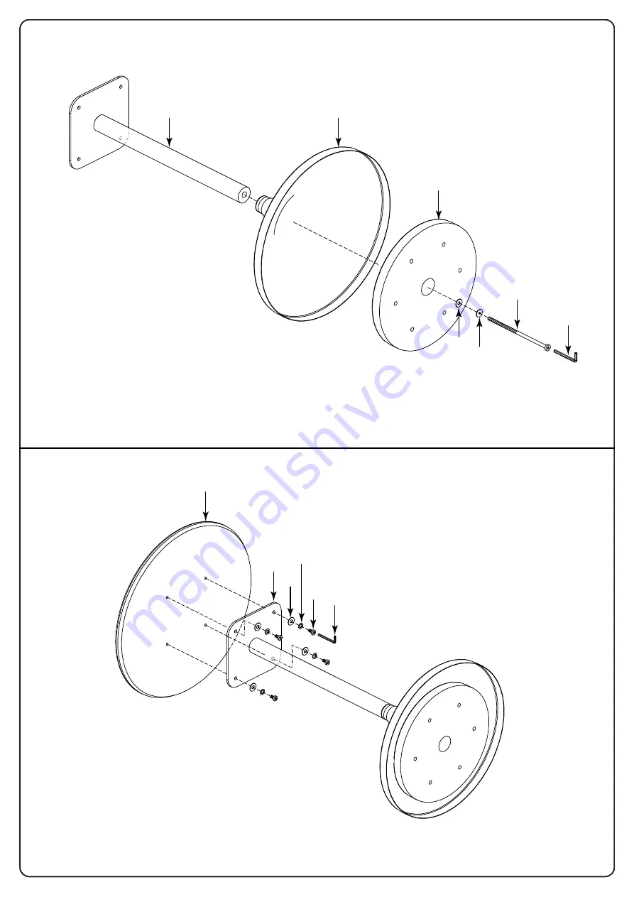 OSP Home Furnishings FLWA9300 Assembly Instructions Download Page 4