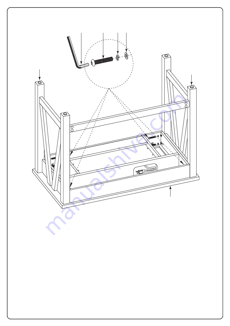 OSP Home Furnishings QUINTON QTN1288 Assembly Instructions Manual Download Page 6