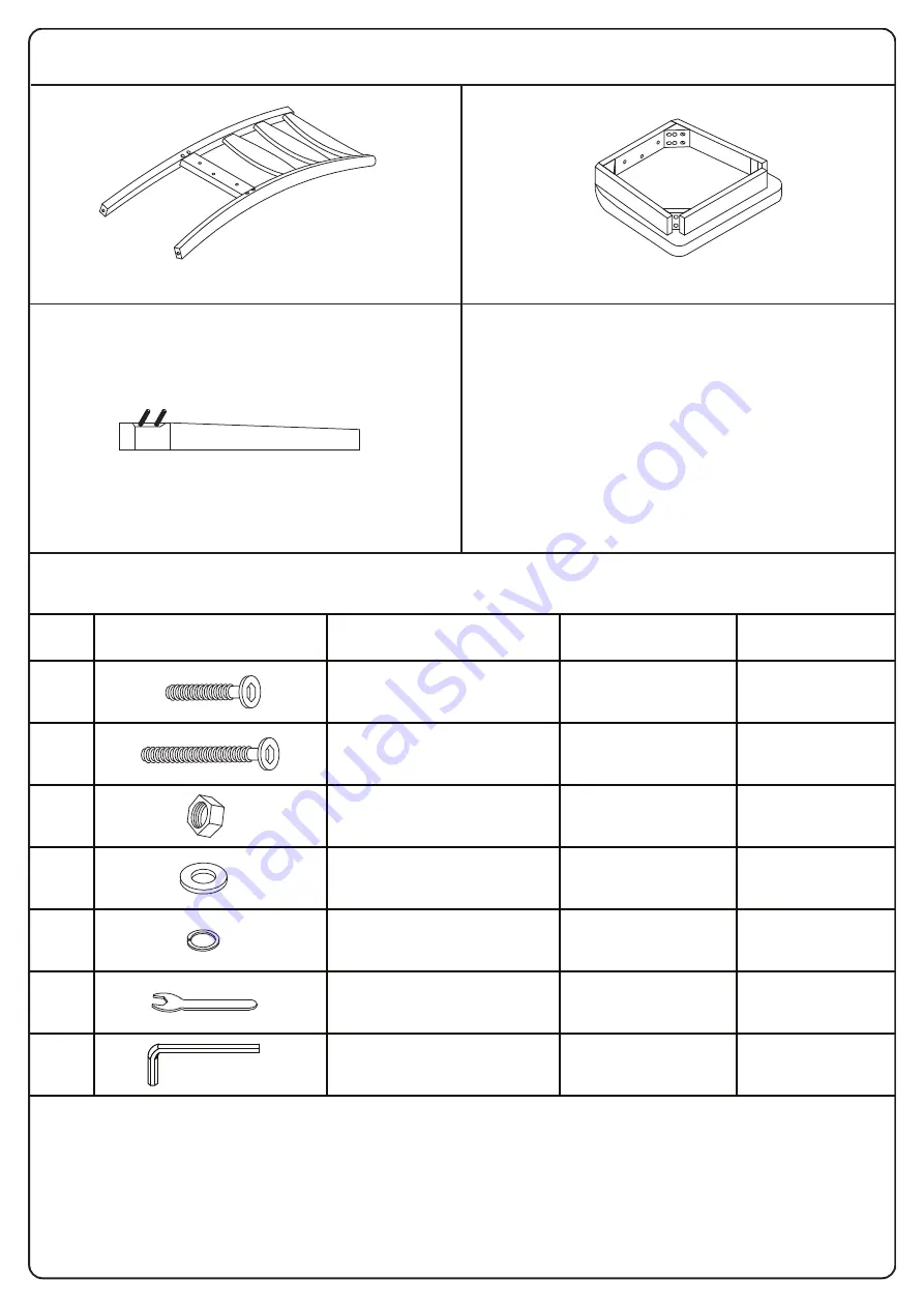 OSP Home Furnishings WEST LAKE WSK3247T Скачать руководство пользователя страница 7