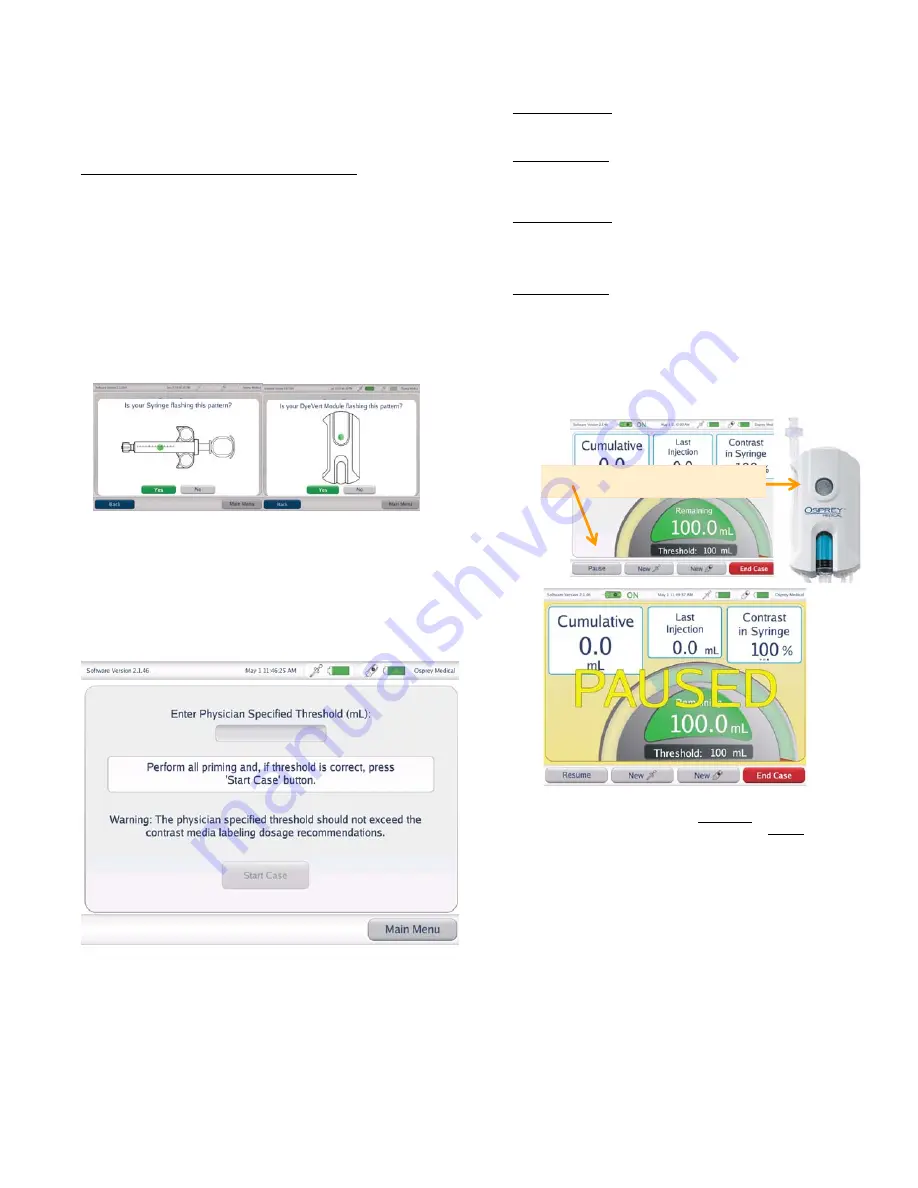 Osprey Medical Display, Contrast Monitoring Instructions For Use Manual Download Page 3