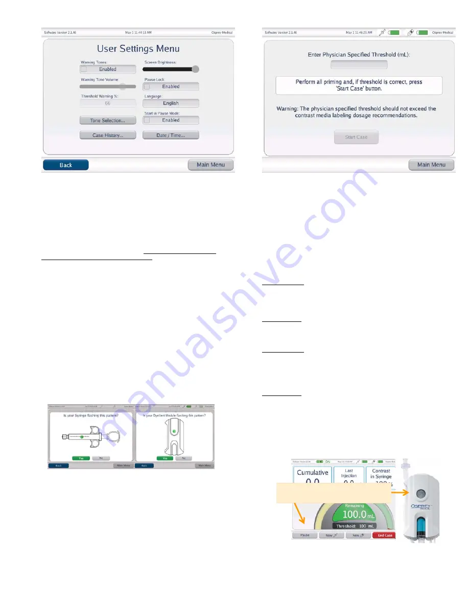 Osprey Medical Display, Contrast Monitoring Instructions For Use Manual Download Page 29