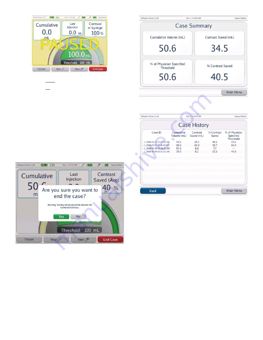 Osprey Medical Display, Contrast Monitoring Instructions For Use Manual Download Page 30