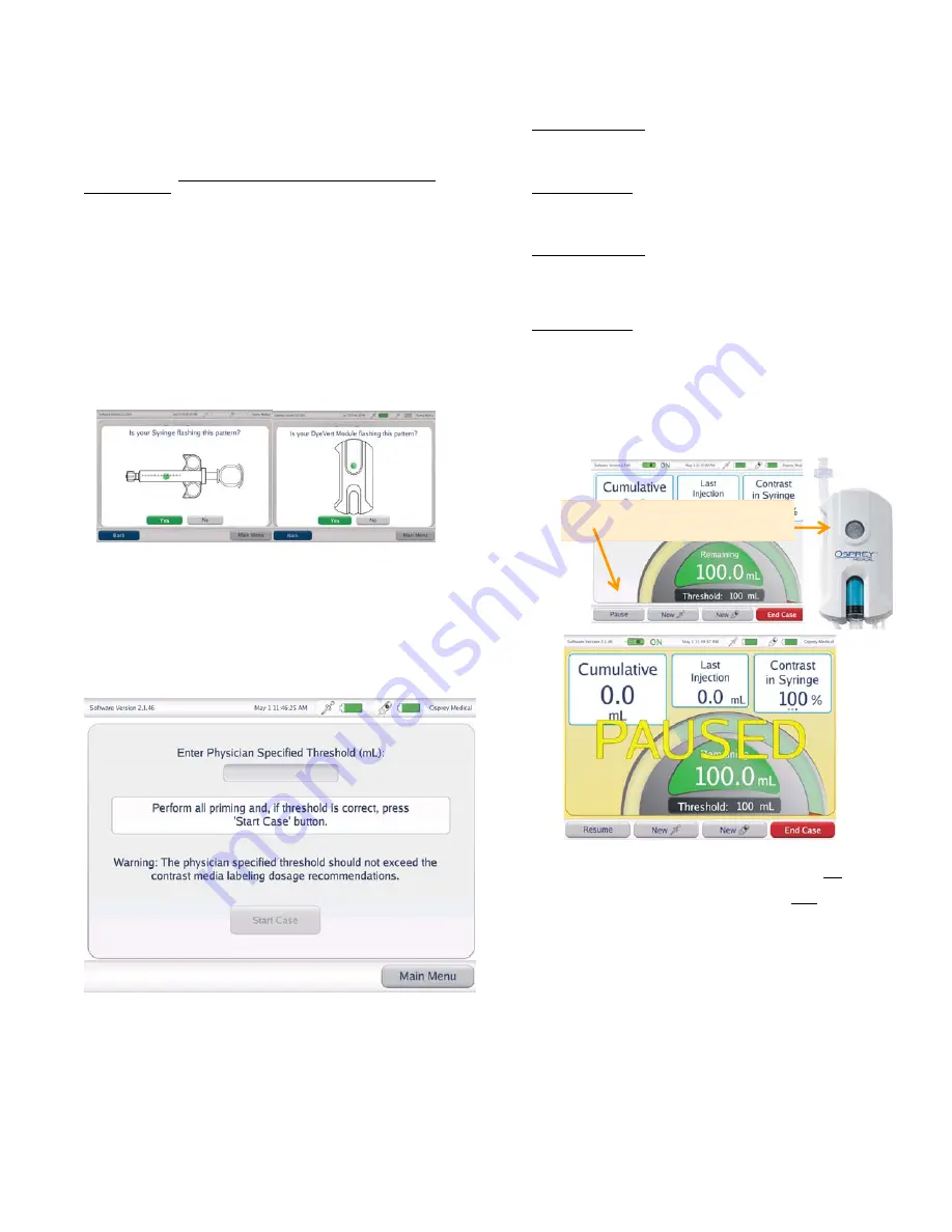 Osprey Medical Display, Contrast Monitoring Instructions For Use Manual Download Page 43