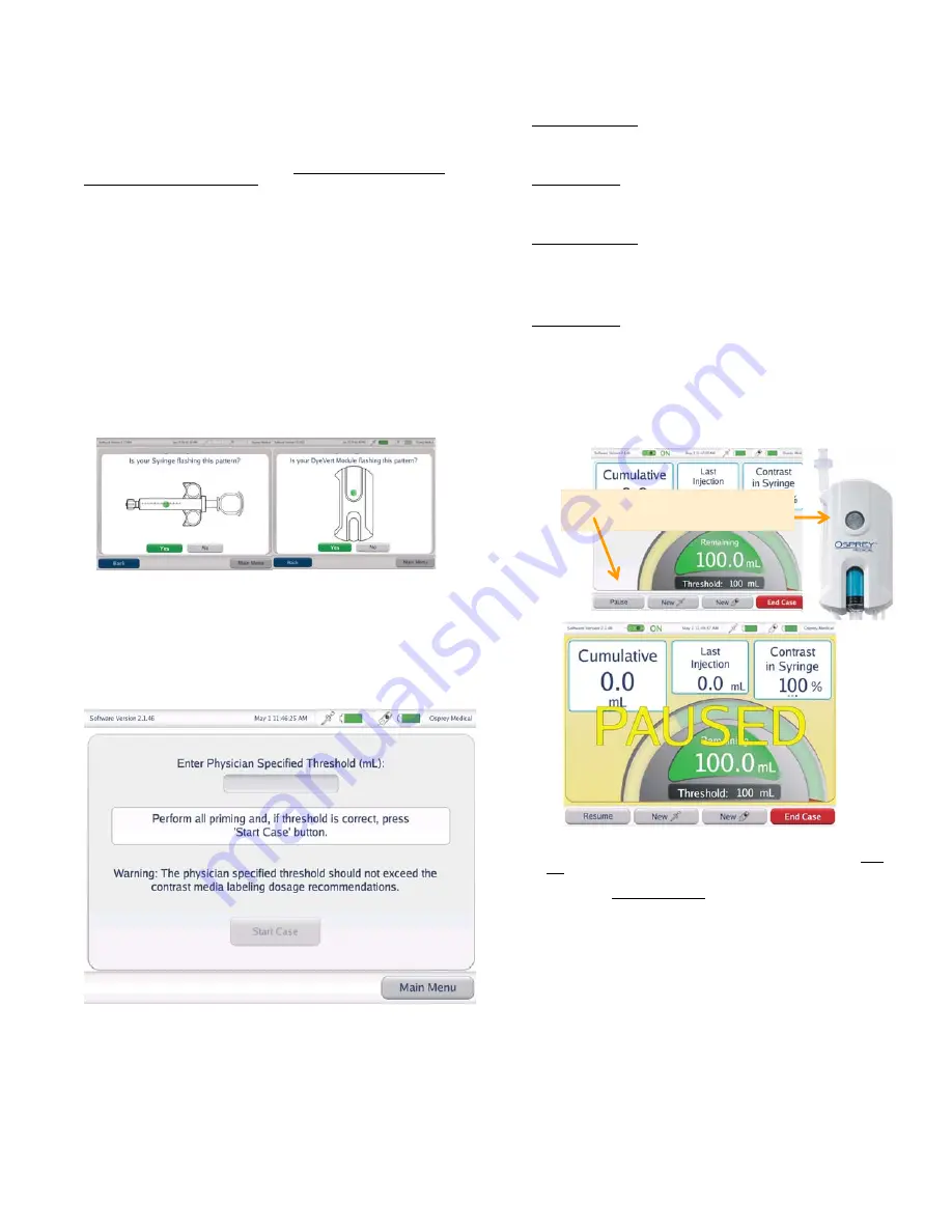 Osprey Medical Display, Contrast Monitoring Instructions For Use Manual Download Page 49