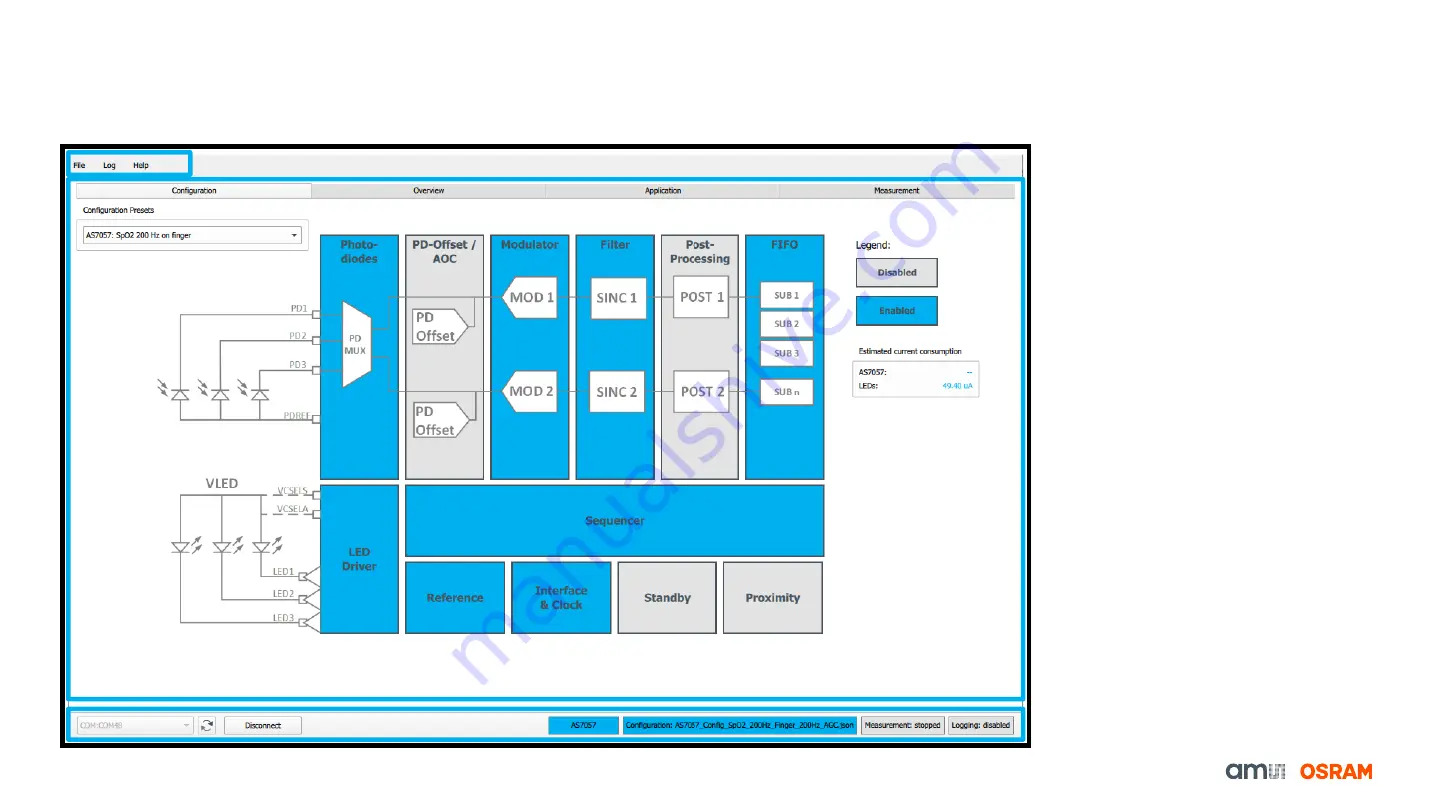 Osram AS7056 Quick Start Manual Download Page 7