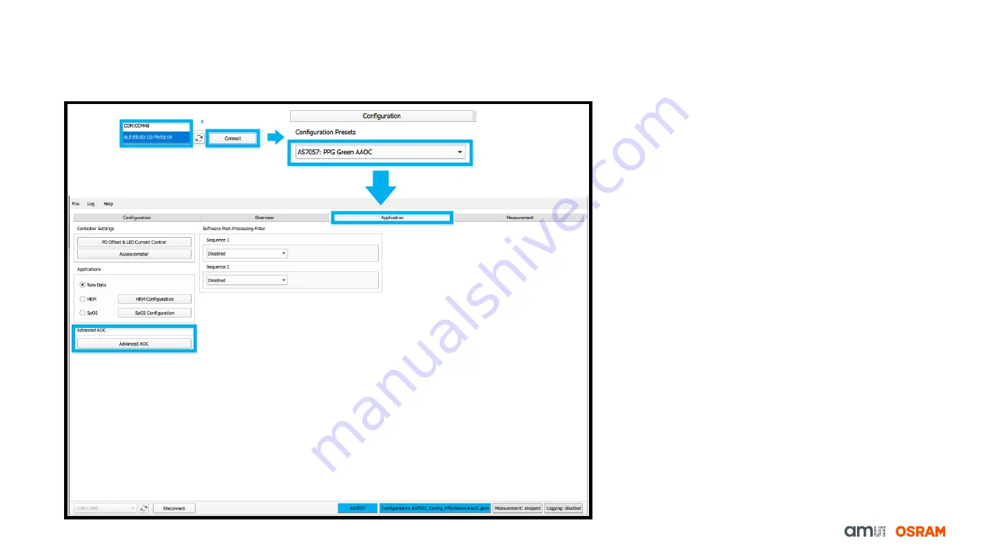 Osram AS7056 Quick Start Manual Download Page 17