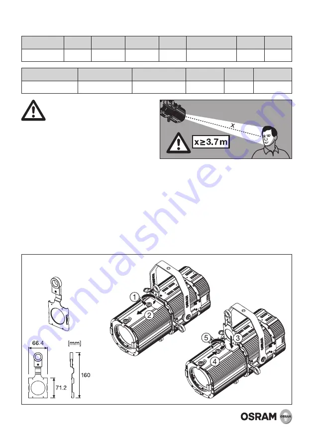 Osram KREIOS PROFILE 80W WW Скачать руководство пользователя страница 10