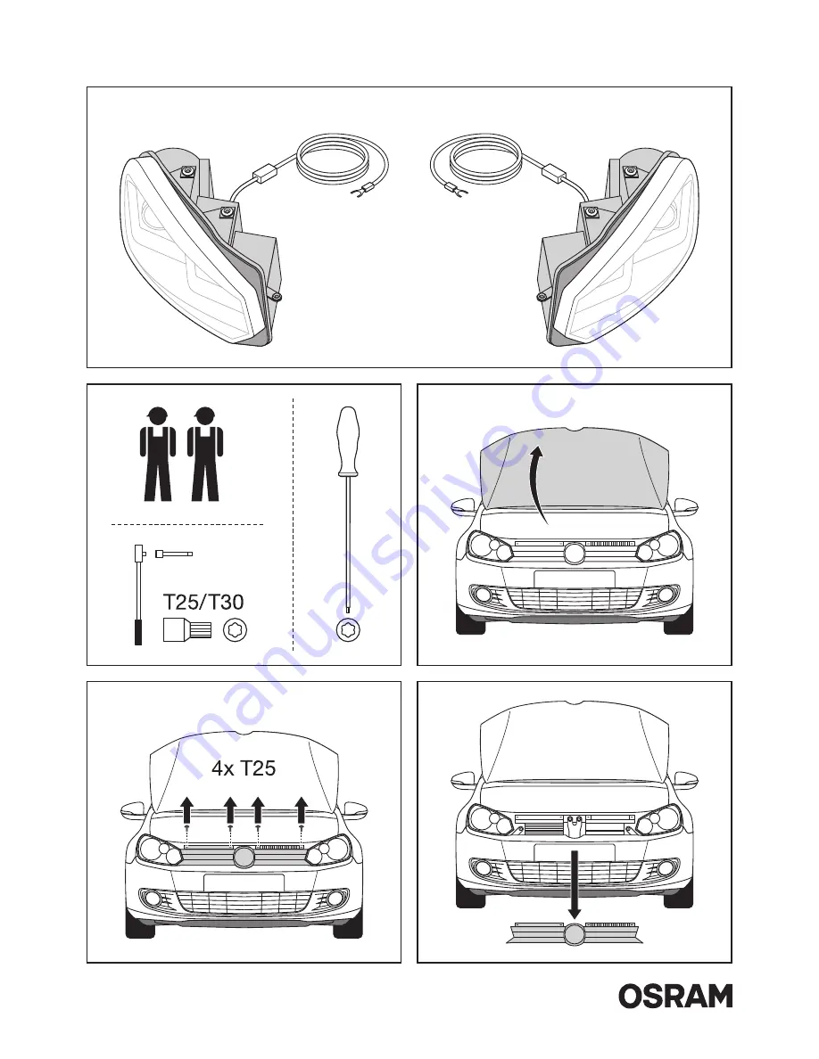 Osram LEDHL102 - BK Скачать руководство пользователя страница 2