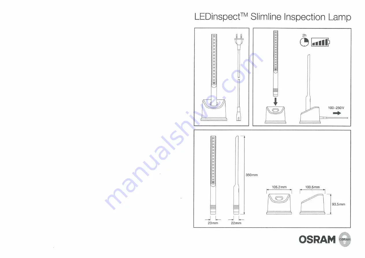 Osram LEDinspect Slimline Instruction Manual Download Page 1