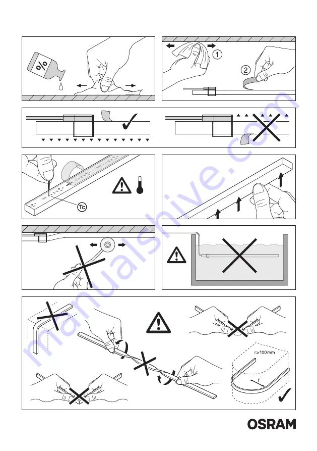 Osram LINEARlight FLEX DIFFUSE Series Скачать руководство пользователя страница 3