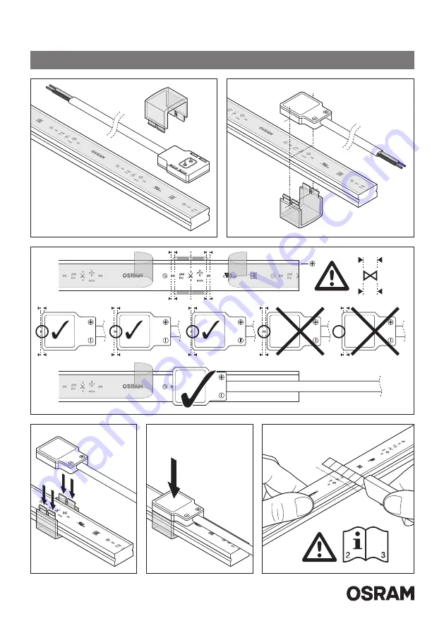 Osram LINEARlight FLEX DIFFUSE Series Instructions Manual Download Page 6