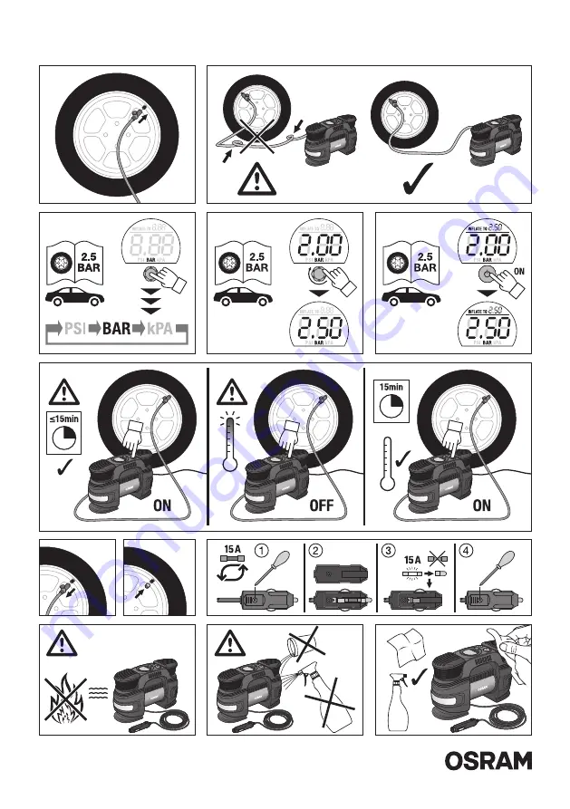 Osram TYREinflate OTI830 Manual Download Page 5