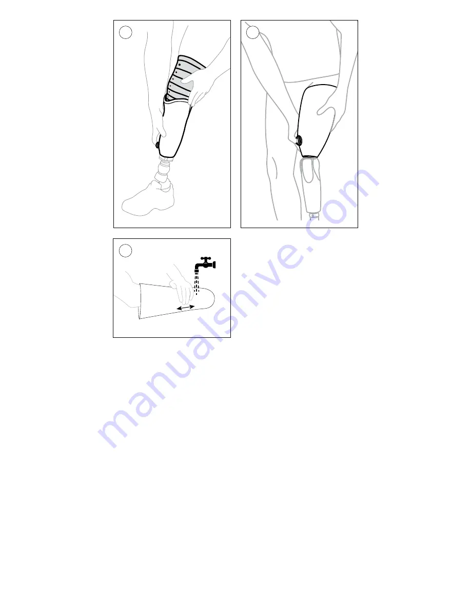 Ossur ICEROSS SEAL-IN  X LINERS Скачать руководство пользователя страница 4