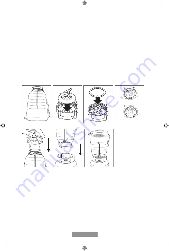 Oster BLSTPBRG Instruction Manual Download Page 6