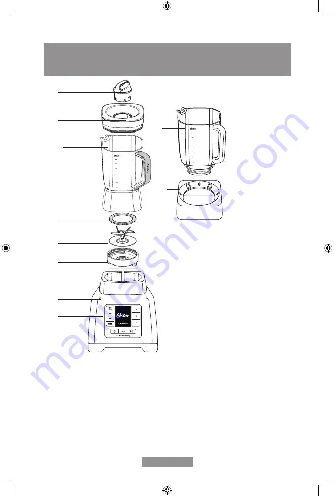 Oster BLSTTDG-NBG Instruction Manual Download Page 23