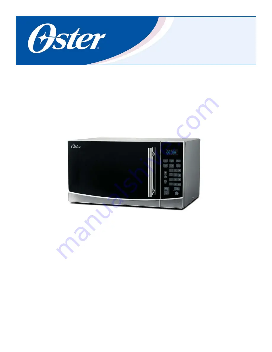 Oster OM1101N0E Скачать руководство пользователя страница 1