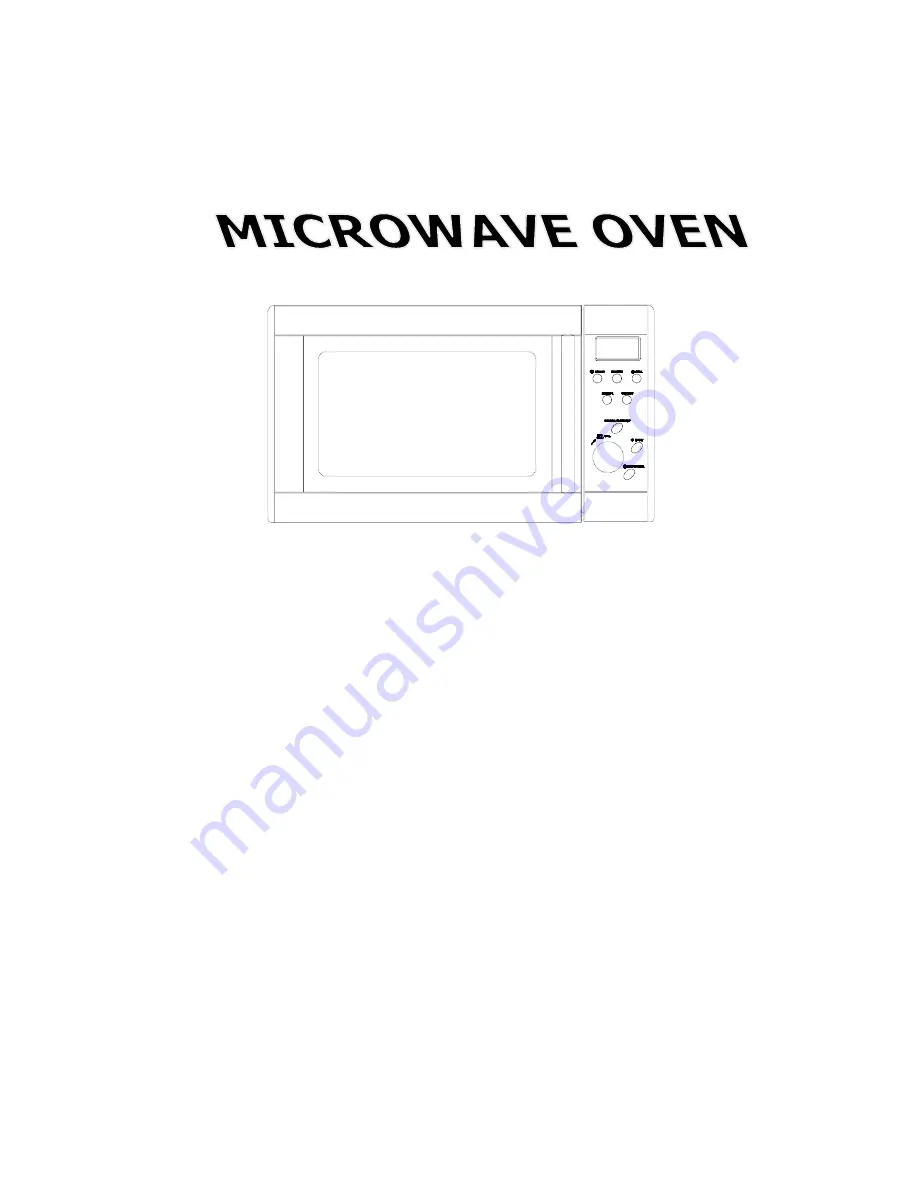 Oster OMW1199 Owner'S Manual Download Page 1