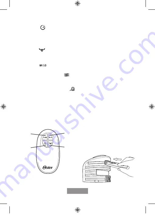 Oster OTF3813E Instruction Manual Download Page 12