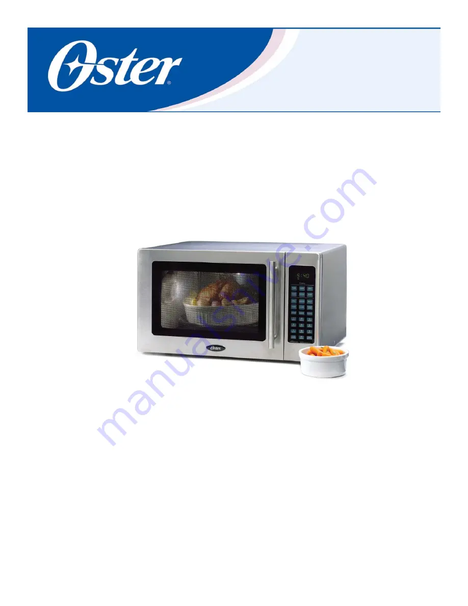 Oster OTM1101VBS Скачать руководство пользователя страница 1