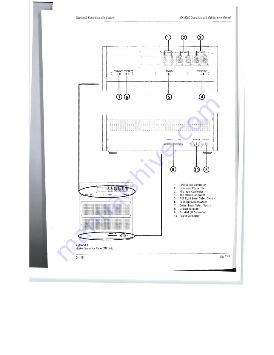 OTARI MX-505MKIV-2 Operation & Maintenance Manual Download Page 40