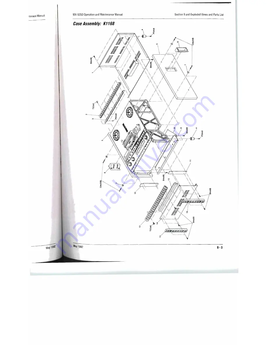 OTARI MX-505MKIV-2 Operation & Maintenance Manual Download Page 91