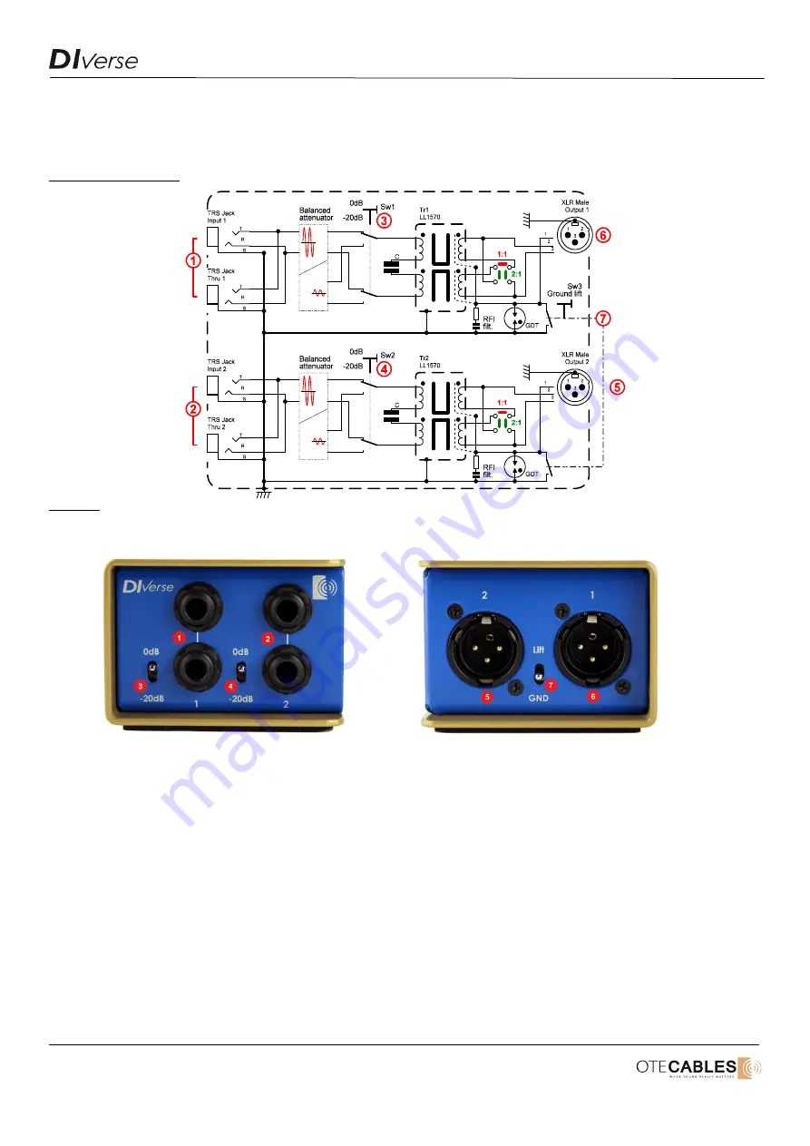 OteCables DIVerse User Manual Download Page 9