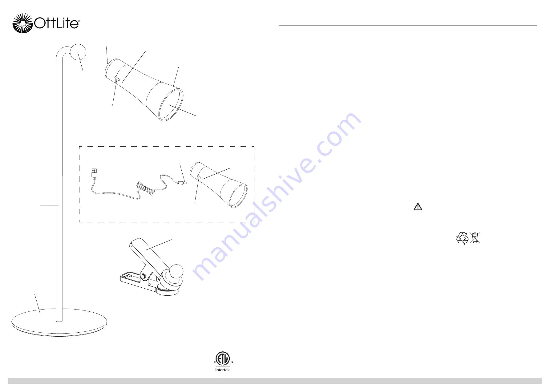 OttLite CSR07G5W-CA Скачать руководство пользователя страница 2