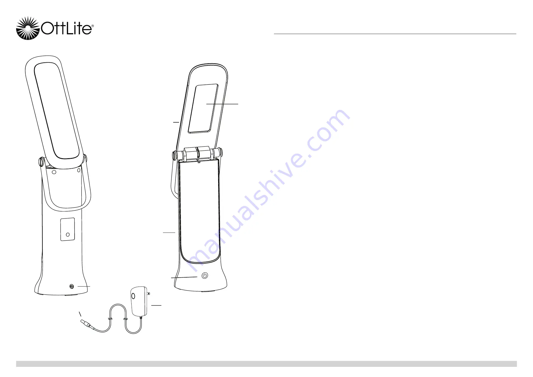 OttLite CSY1300C Скачать руководство пользователя страница 2