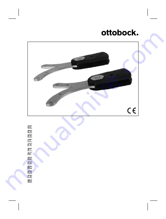 Otto Bock 17PA1-14-WR Instructions For Use Manual Download Page 1