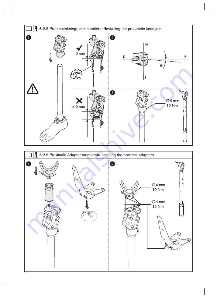 Otto Bock 3R120 Instructions For Use Manual Download Page 14