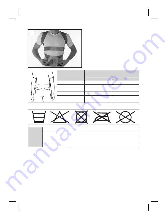 Otto Bock 50R59 Dorso Direxa Posture Instructions For Use Manual Download Page 3