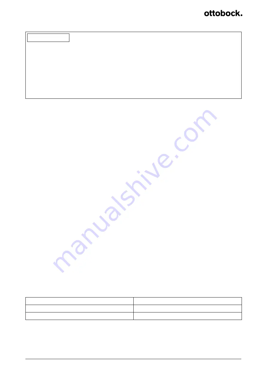 Otto Bock E-MAG Active 17B202N Mounting And Service Instructions Download Page 40