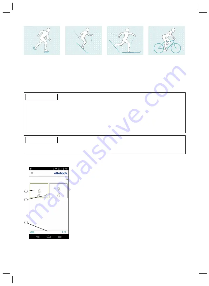 Otto Bock Genium 3B1 Instructions For Use Manual Download Page 38