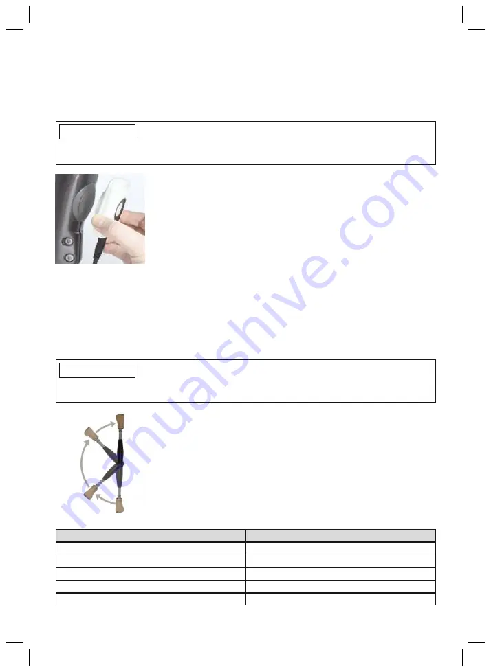 Otto Bock Genium X3 3B5-2 Genium X3 3B5-2 ST Instructions For Use Manual Download Page 20