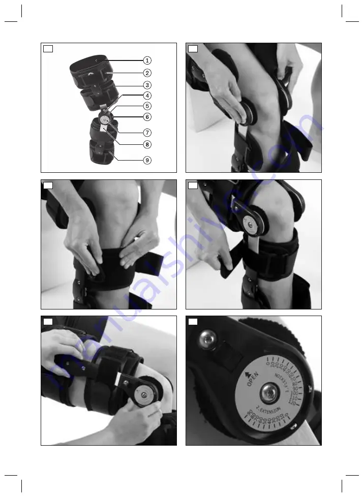 Otto Bock Genu Immobil Vario 8065 Instructions For Use Manual Download Page 2