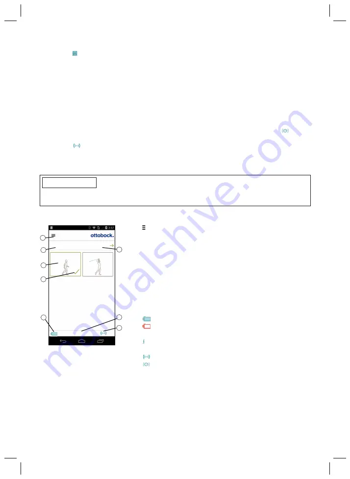 Otto Bock Meridium 1B1 Instructions For Use Manual Download Page 49