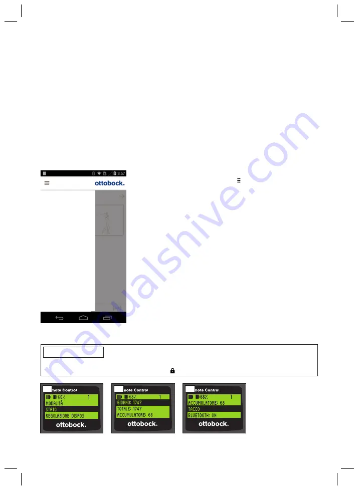 Otto Bock Meridium 1B1 Instructions For Use Manual Download Page 125