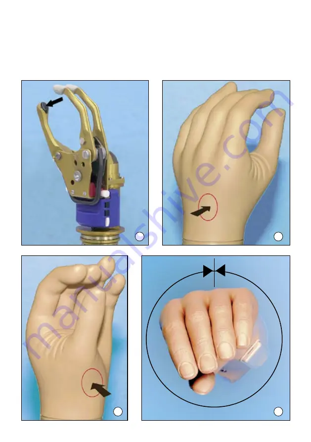 Otto Bock MyoHand VariPlus Speed 8E38-9 Manual Download Page 2