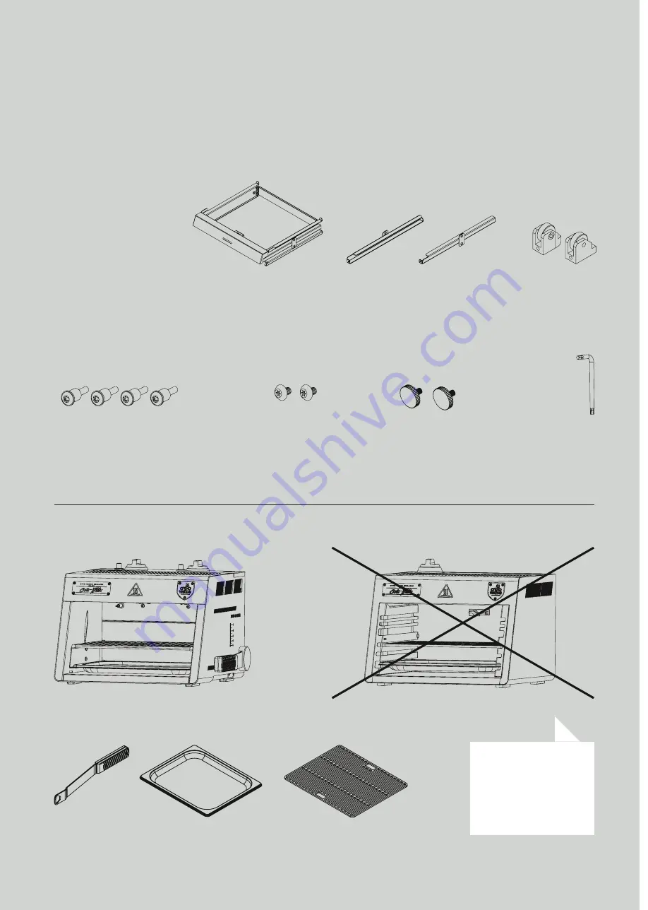 Otto Wilde GRILL DRAWER Operating Manual Download Page 4