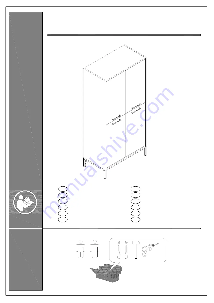 Otto 1646 1056 Assembly Instructions Manual Download Page 1