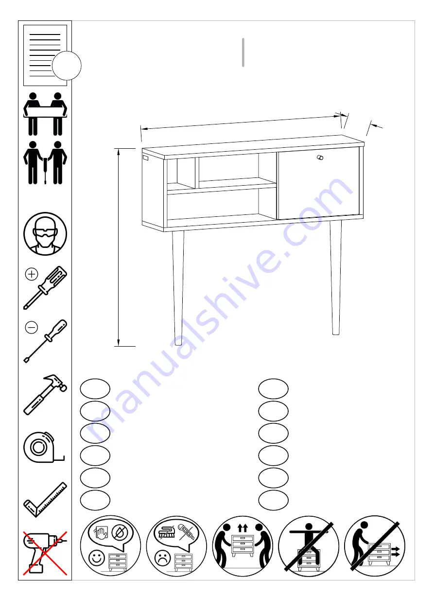 Otto 1703844 Assembly Instructions Manual Download Page 1