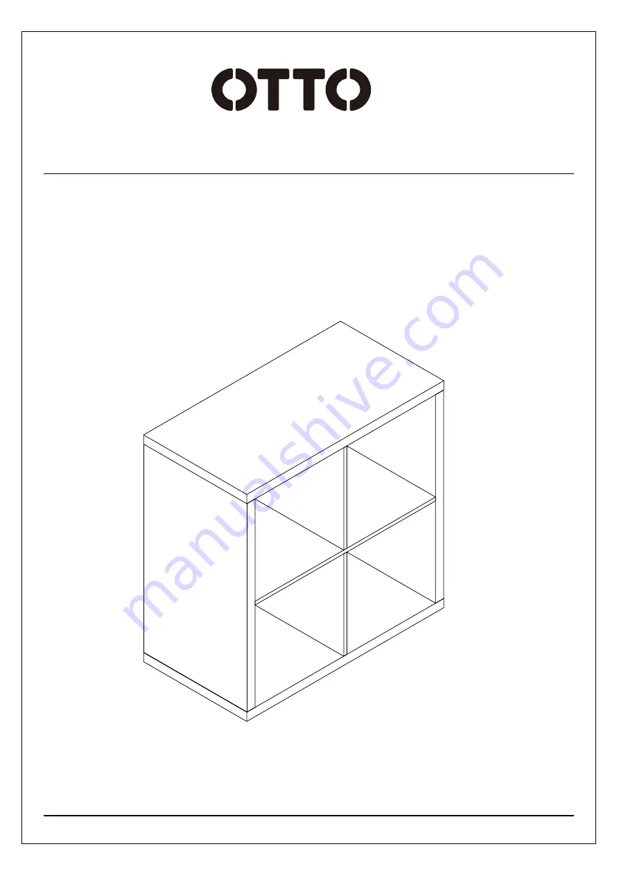 Otto HORSENS OT4CUBEOAK Assembly Instructions Manual Download Page 1