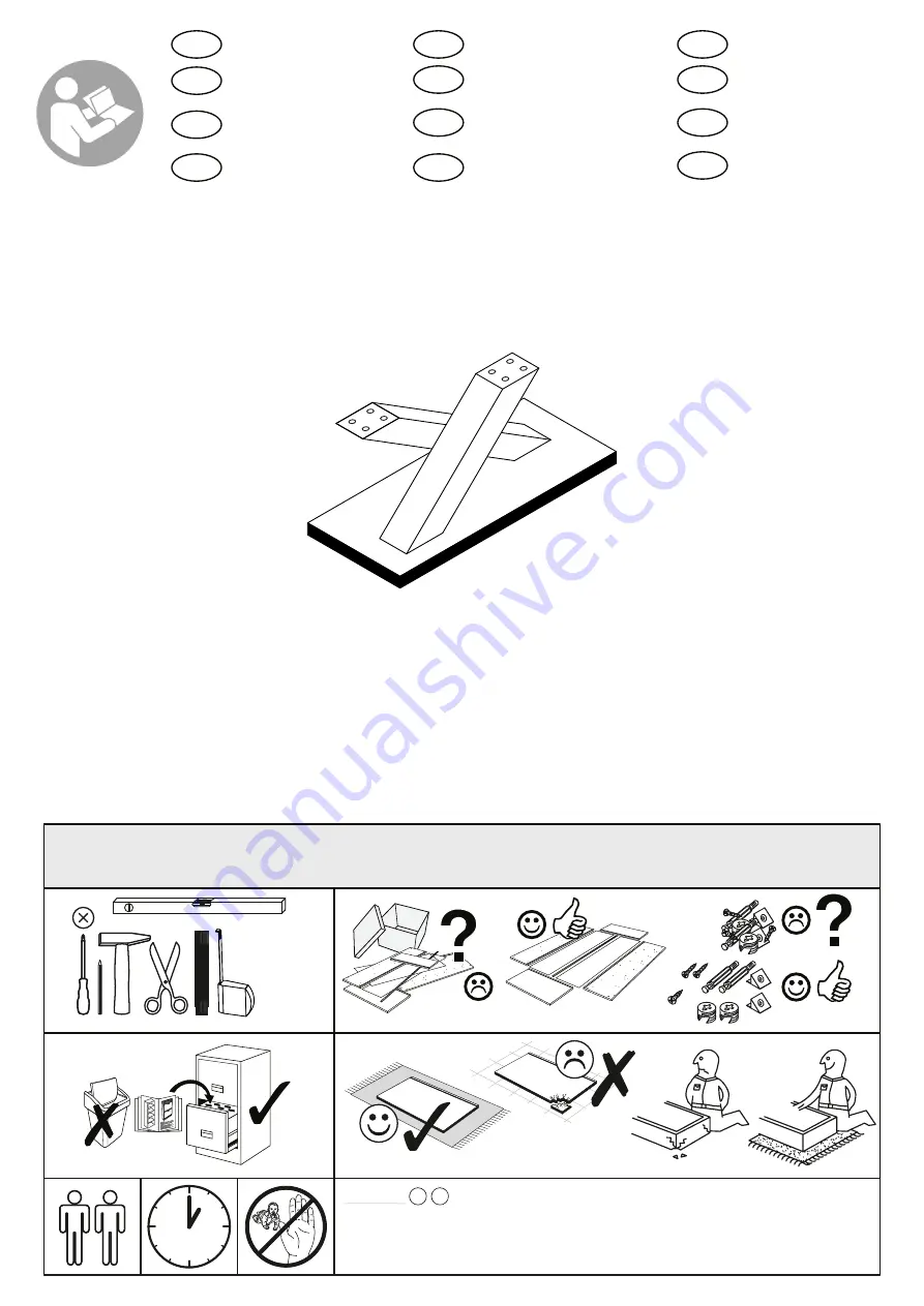 Otto Komfort C 0780-UG C P3 Assembly Instructions Manual Download Page 1