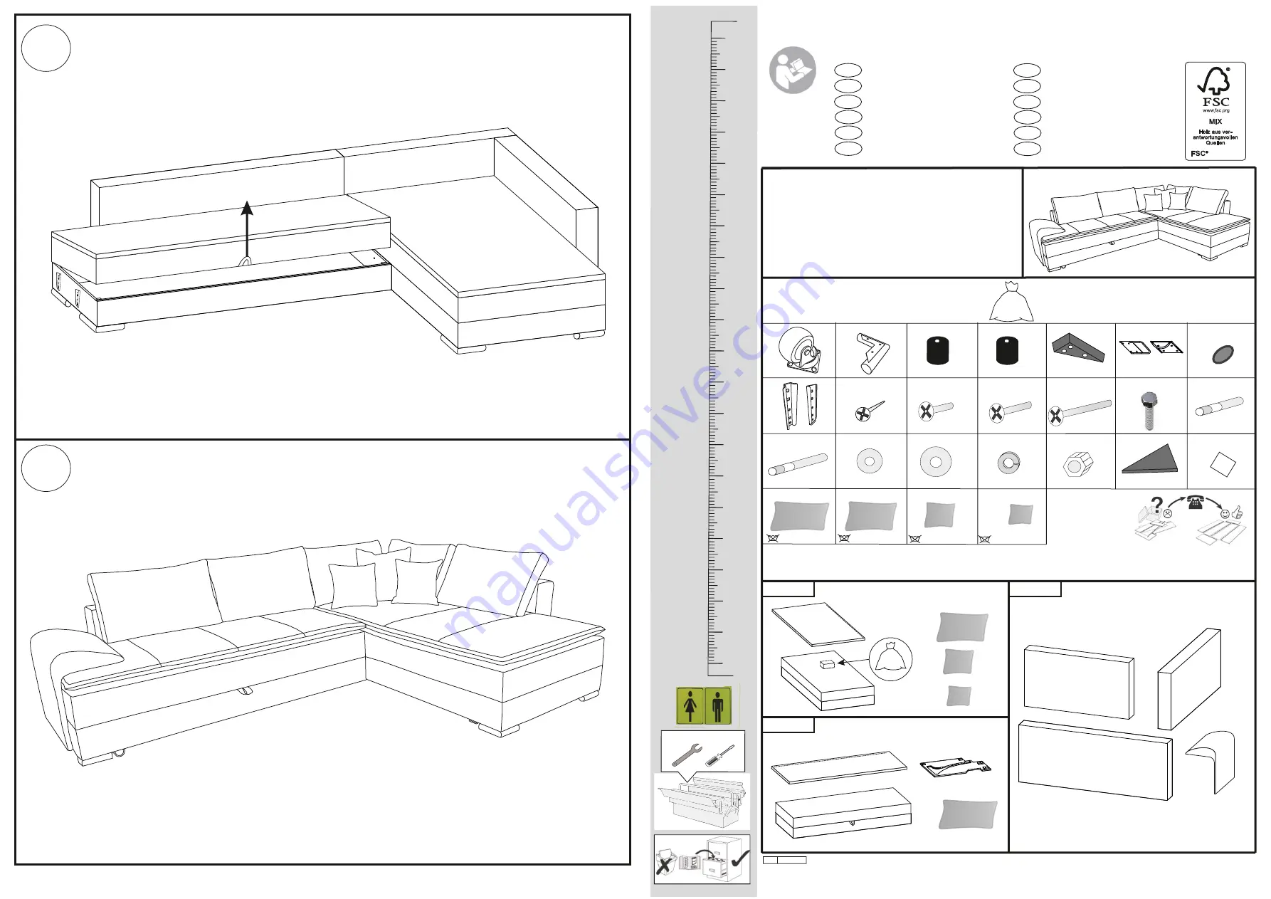 Otto NIGHT&DAY 180 P Assembly Instructions Manual Download Page 1